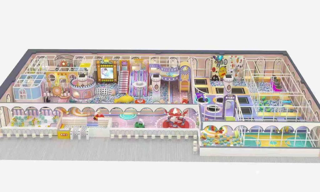 550㎡ Indoor Kids Playground - main product view
