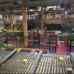 Trampoline & Rope Course Park - in operation