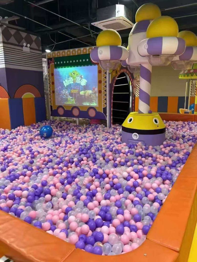 200㎡ Indoor Kids Playground - detailed features