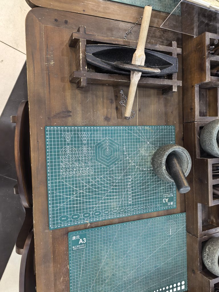 Handmade Sachet DIY Experience - side view