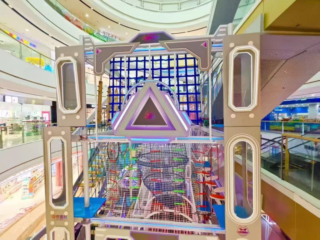 Kids' Rope Course Adventure Park - in operation