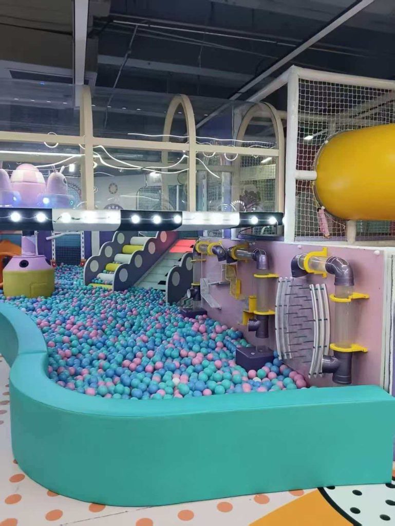 300㎡ Indoor Kids Playground - in operation