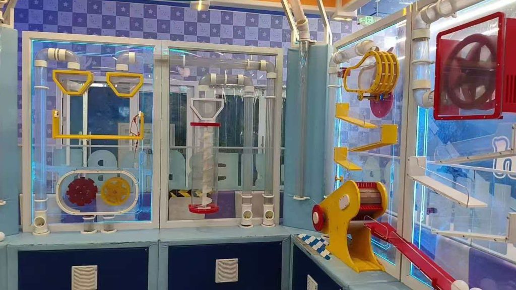 300㎡ Indoor Kids Playground - side view