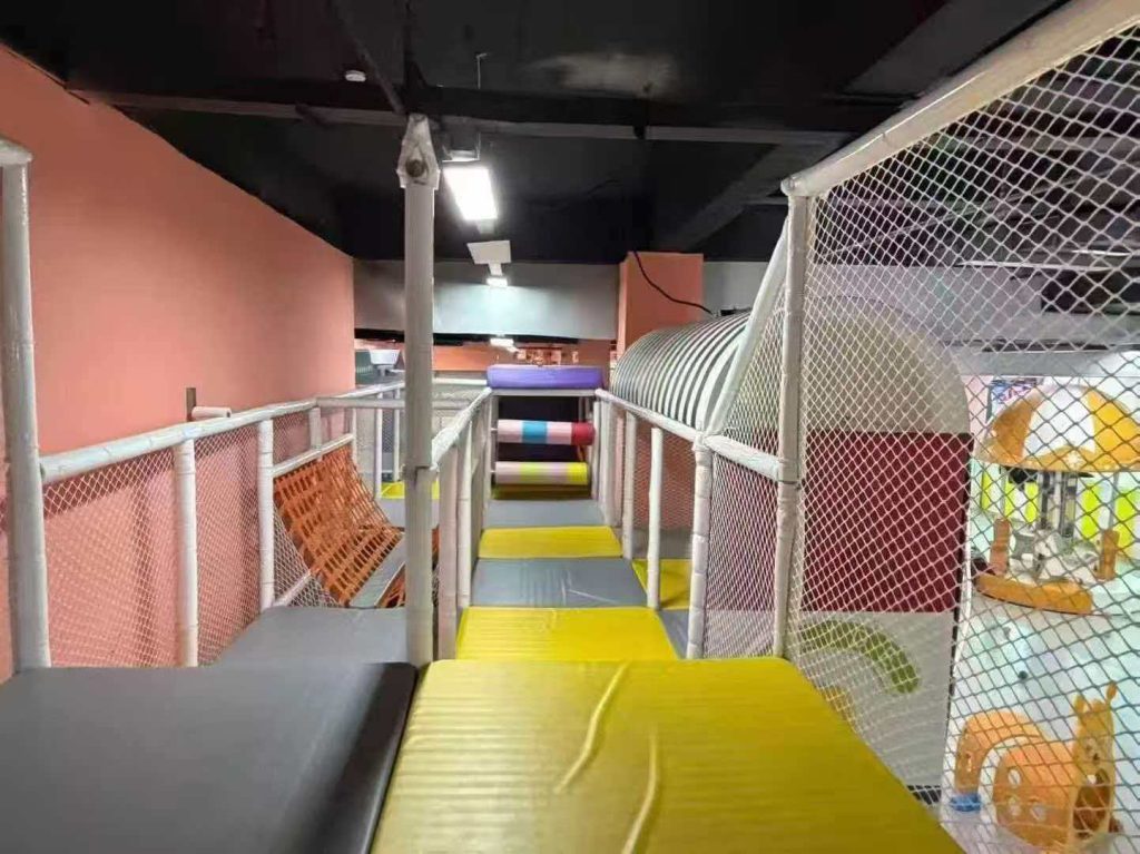 600㎡ Indoor Kids Playground - close-up details