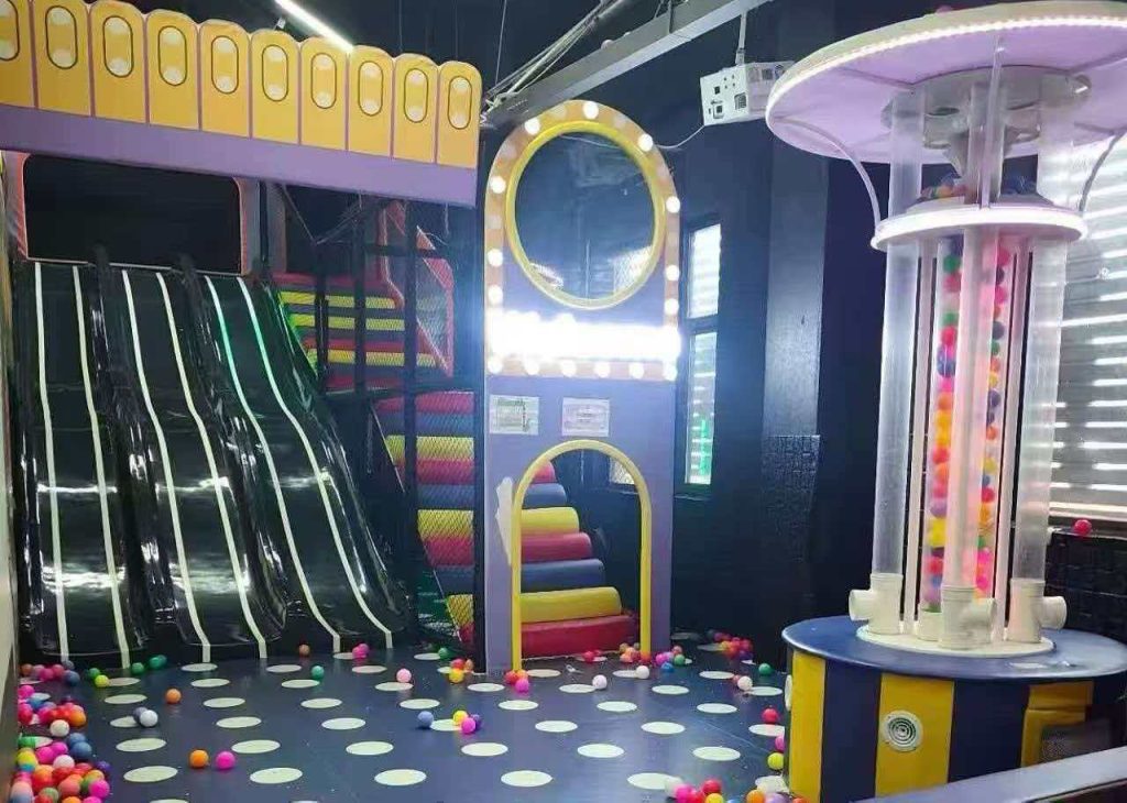 400㎡ Indoor Kids Playground - close-up details
