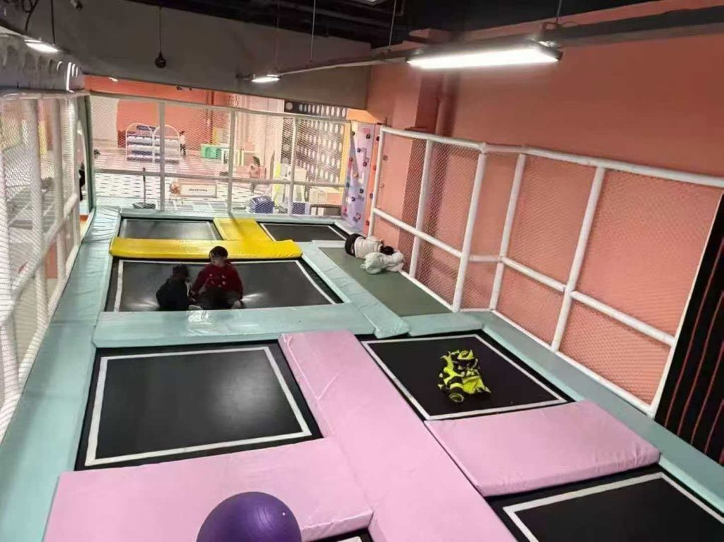 600㎡ Indoor Kids Playground - full setup overview