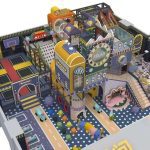 400㎡ Indoor Kids Playground - full setup overview