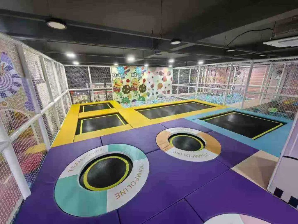 550㎡ Indoor Kids Playground - full setup overview