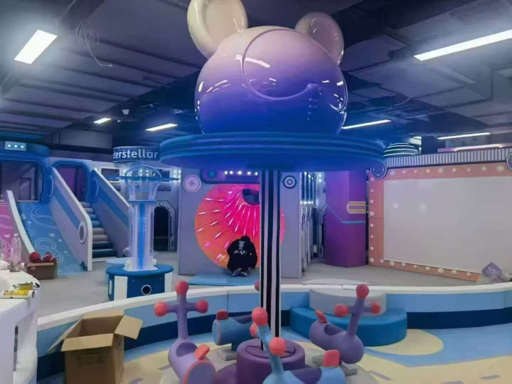 300㎡ Indoor Kids Playground - detailed features