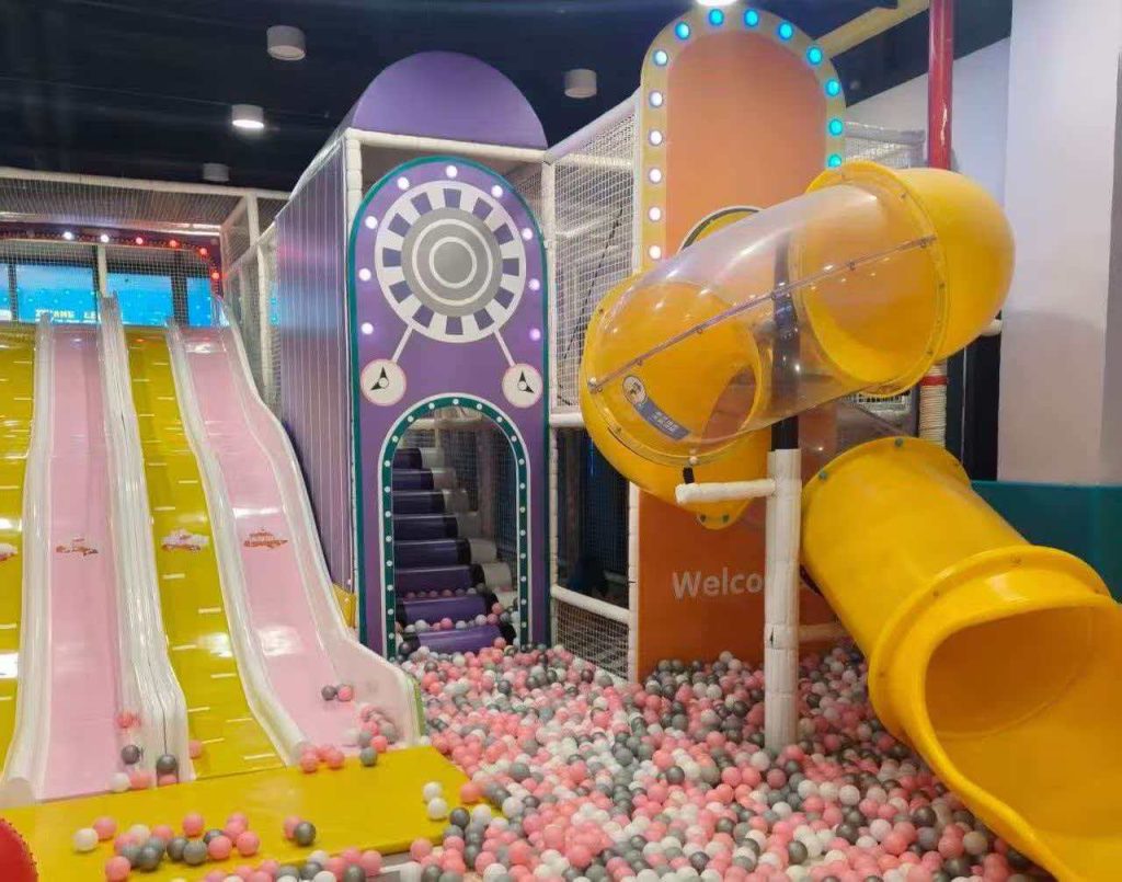 350㎡ Indoor Kids Playground - in operation