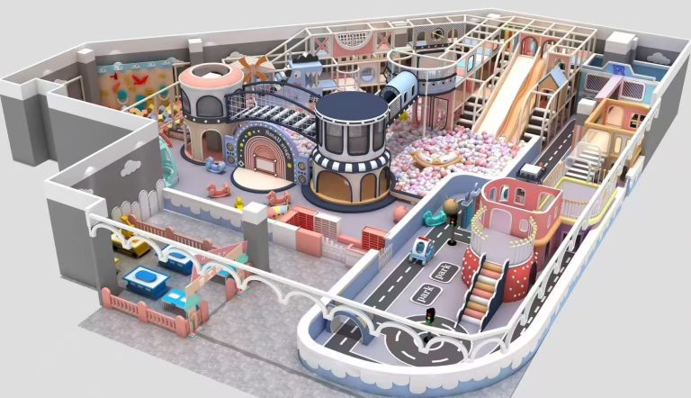 350㎡ Indoor Kids Playground - main product view