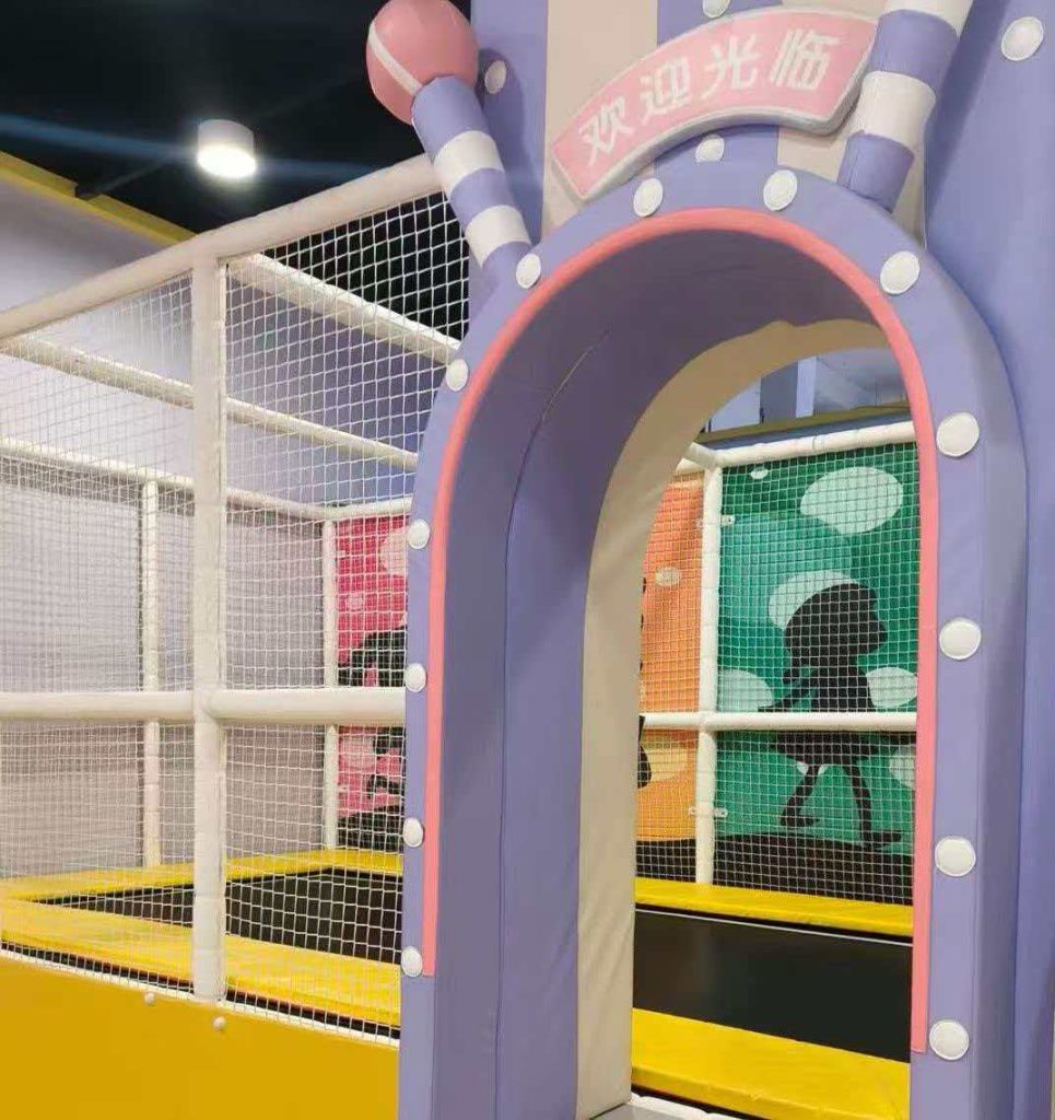 350㎡ Indoor Kids Playground - side view