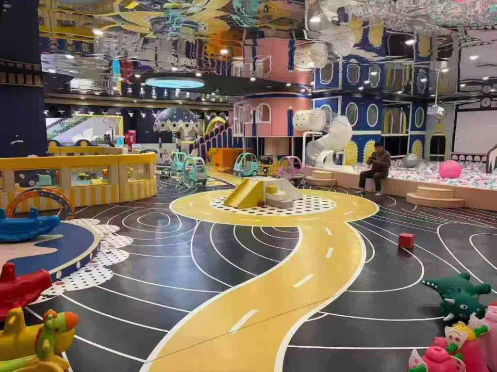 350㎡ Indoor Kids Playground - detailed features