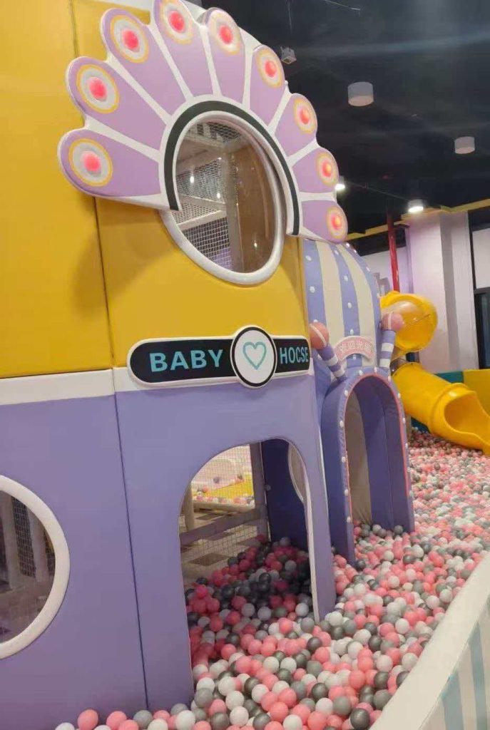 350㎡ Indoor Kids Playground - close-up details
