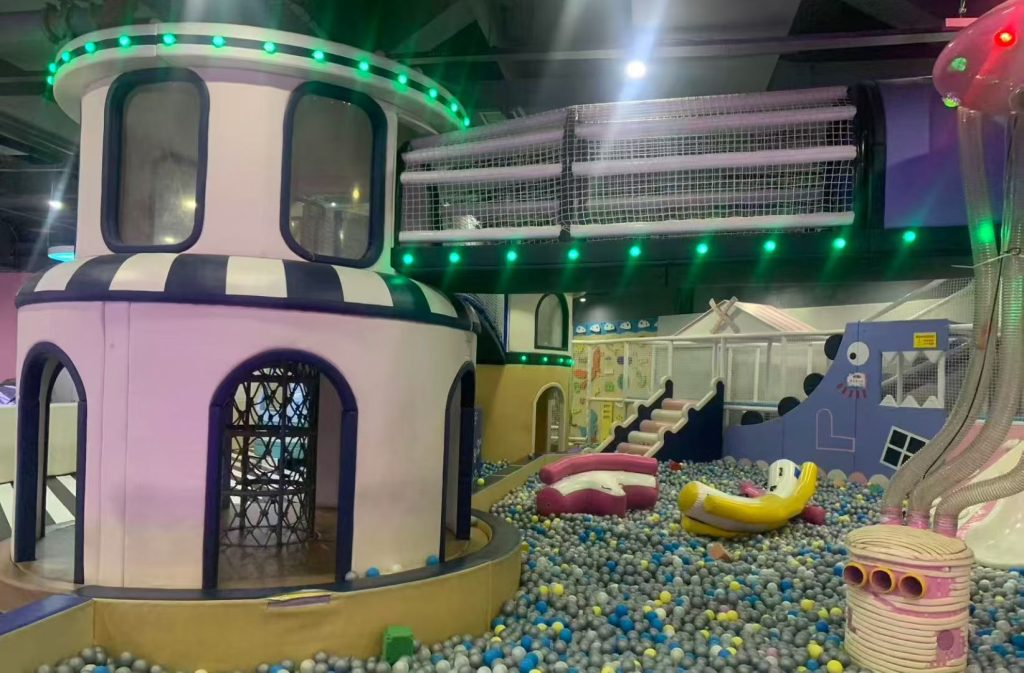 350㎡ Indoor Kids Playground - in operation
