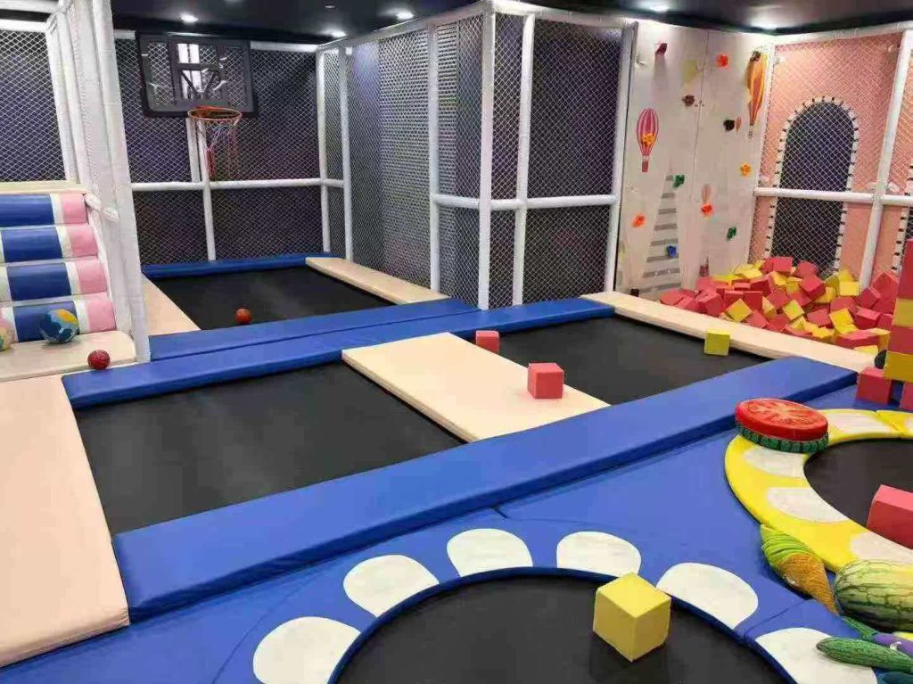 350㎡ Indoor Kids Playground - side view
