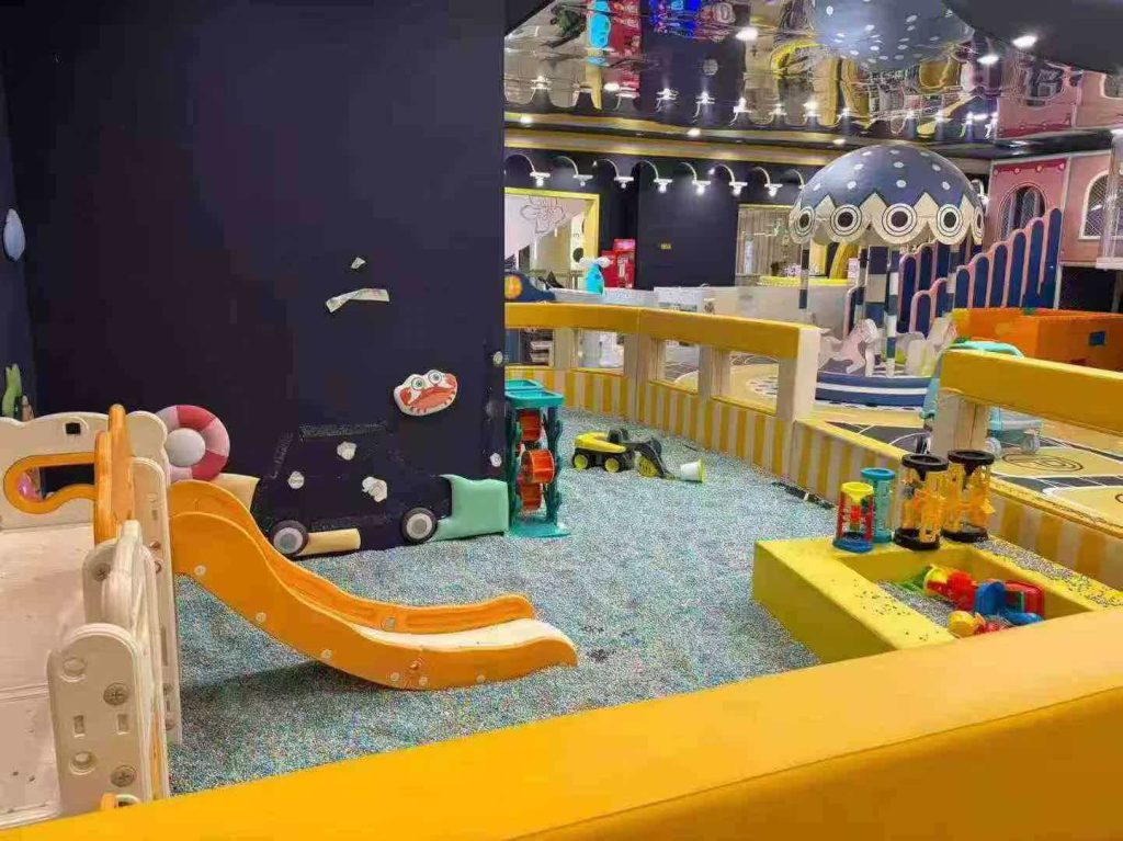 350㎡ Indoor Kids Playground - close-up details