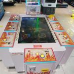 Arcade game equipment - side view