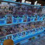 Arcade game equipment - close-up details