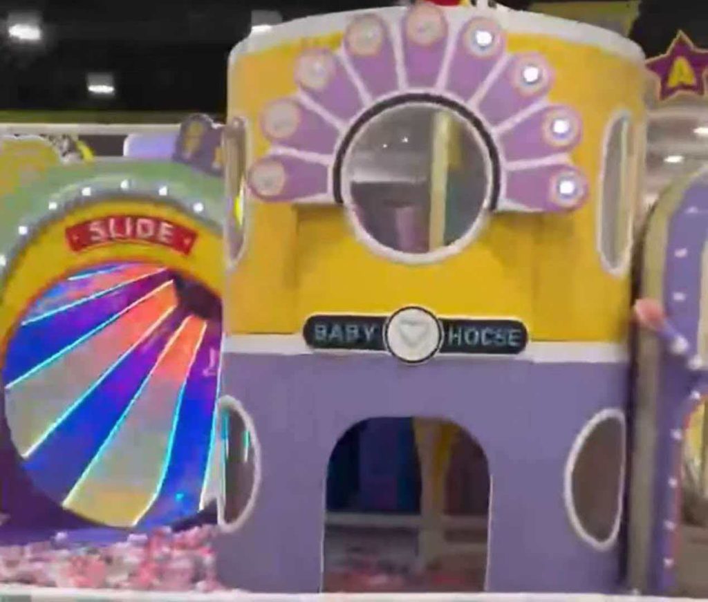 350㎡ Indoor Kids Playground - in operation