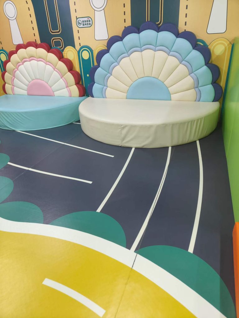 630㎡ Indoor Kids Playground - full setup overview