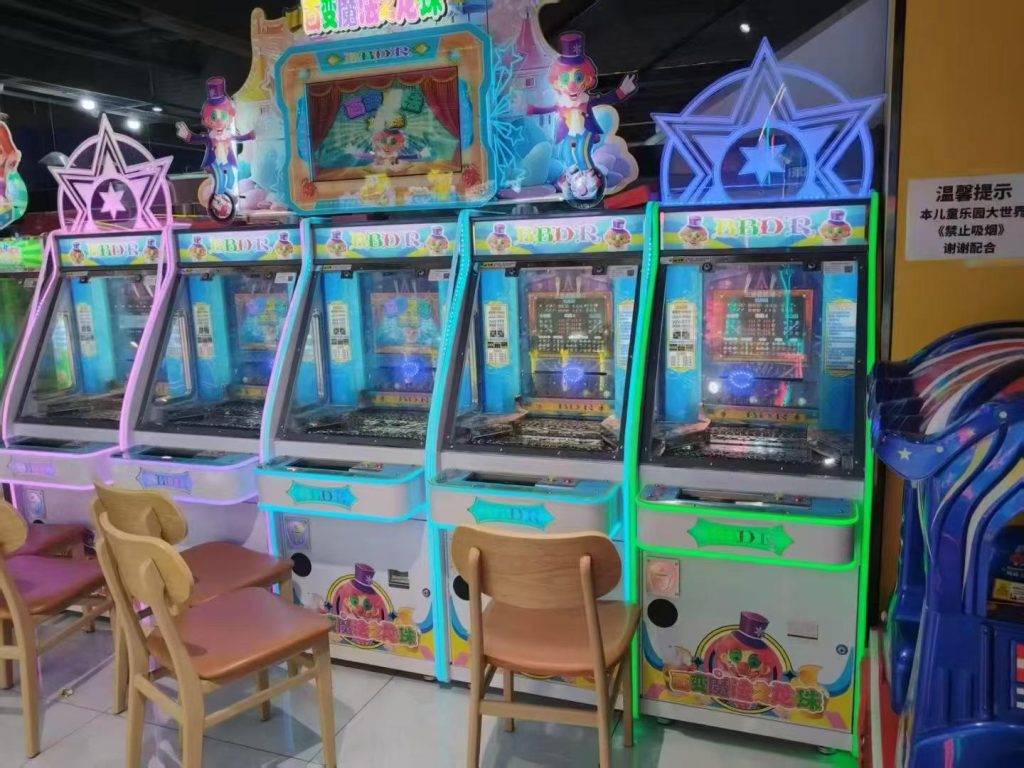 Arcade game equipment - full setup overview