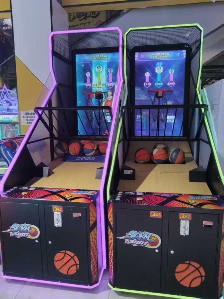 Arcade game equipment - detailed features