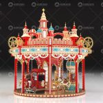 16-Seat Luxury Castle Carousel - main product view