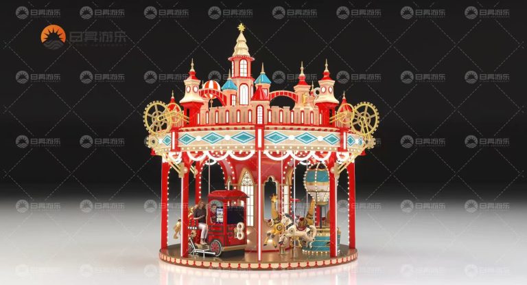 16-Seat Luxury Castle Carousel - main product view