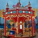 16-Seat Luxury Castle Carousel - in operation