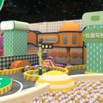Smart Fun Driving School theme zone with toy cars and ball pit