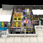 Indoor Sports Park Exterior Design - RETRO SPORT Entrance