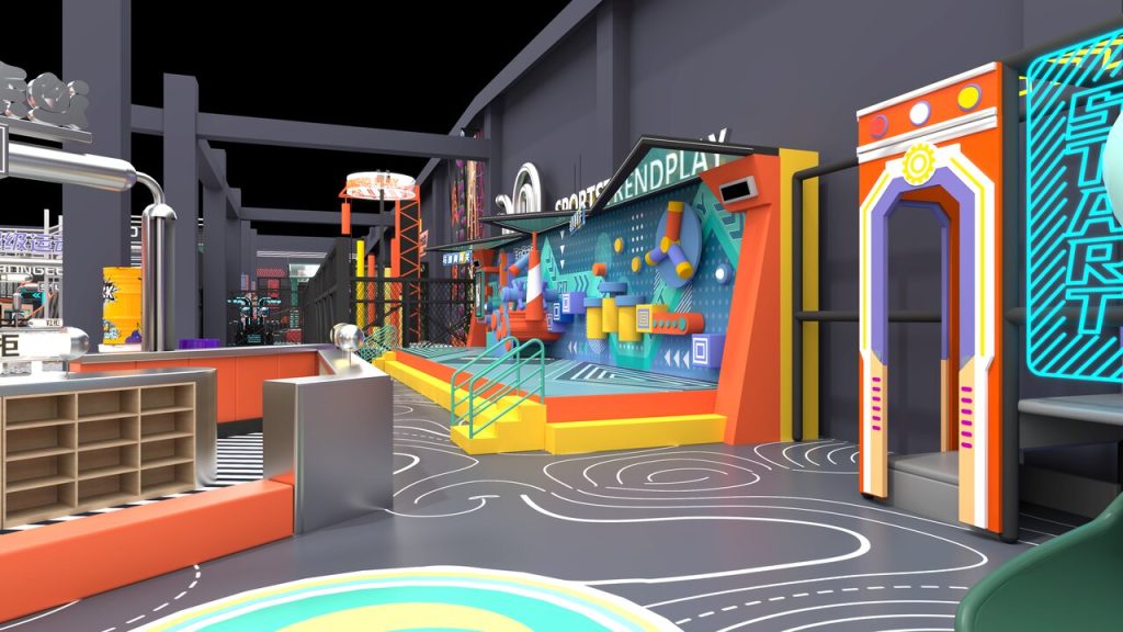 START entrance with shoe storage and reception counter
