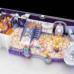 Aerial view of 150m2 mall indoor playground equipment with ocean ball pool