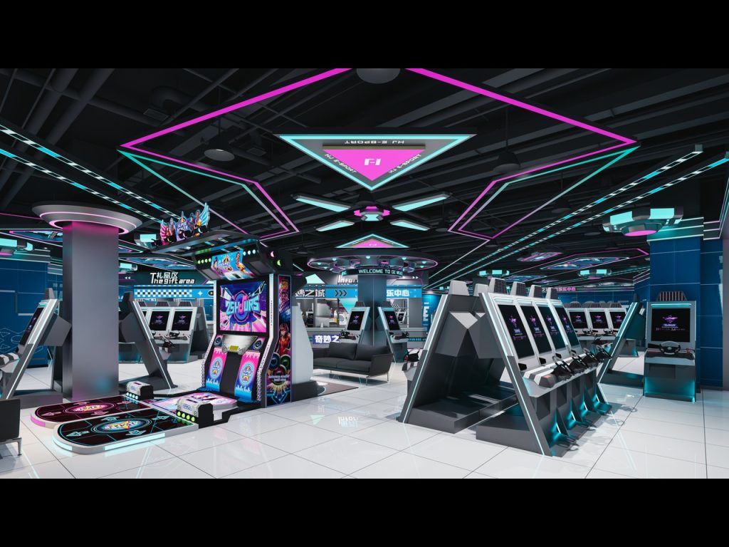 1400sqm Wonderful City Family Entertainment Center esports-dance-gamezone - GO2AMUSE