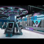 1400sqm Wonderful City Family Entertainment Center reception-desk-cyber - GO2AMUSE