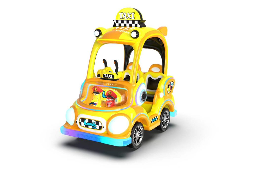 Kids' Ride-On Amusement - in operation