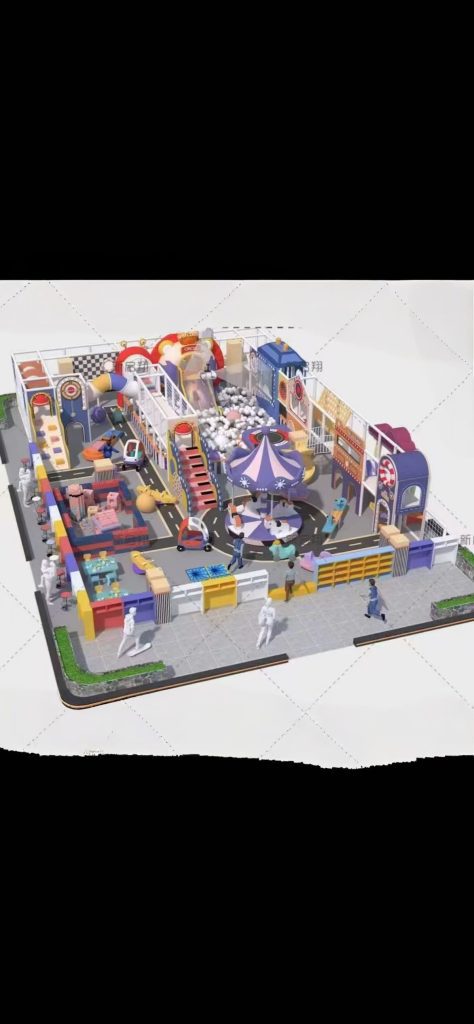400㎡ Indoor Kids Playground - main product view