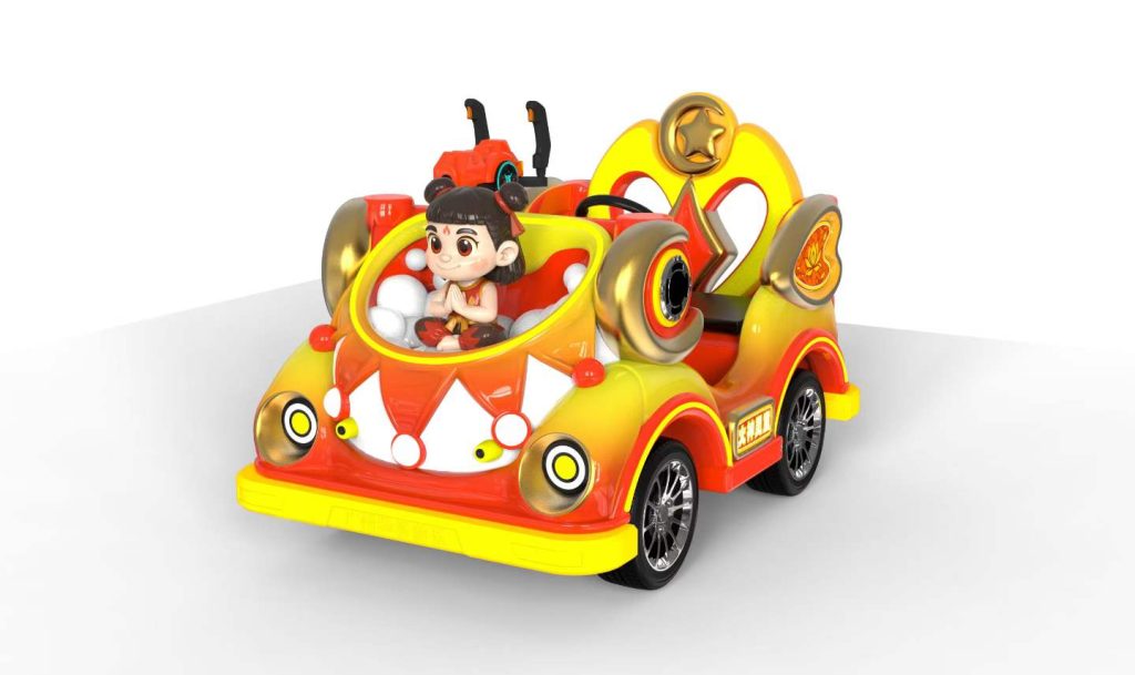 Kids' Ride-On Amusement - close-up details