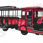 Trackless Tourist Train Series - side view