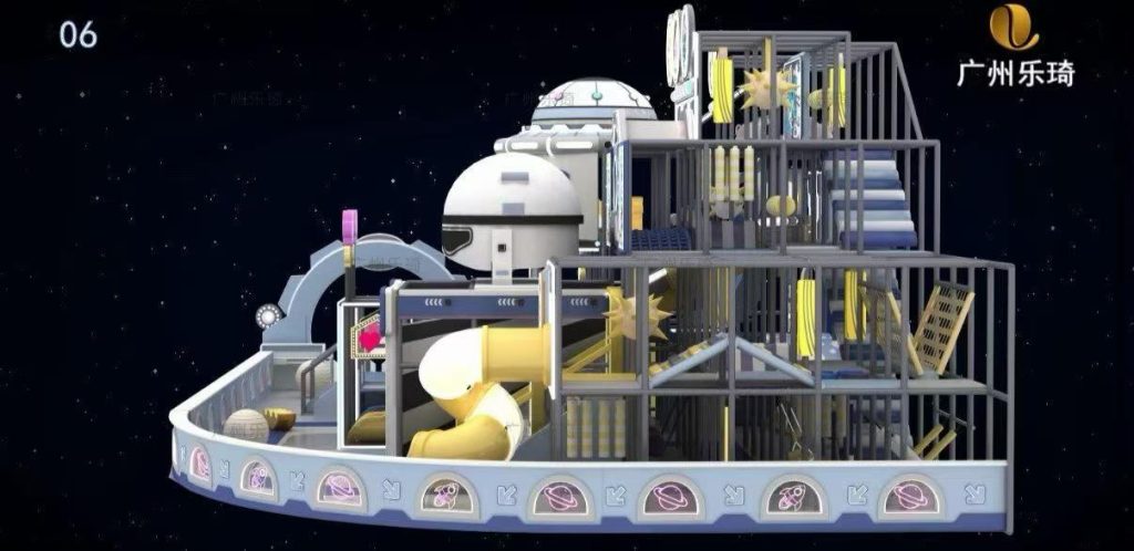 248㎡ Indoor Kids Playground - detailed features