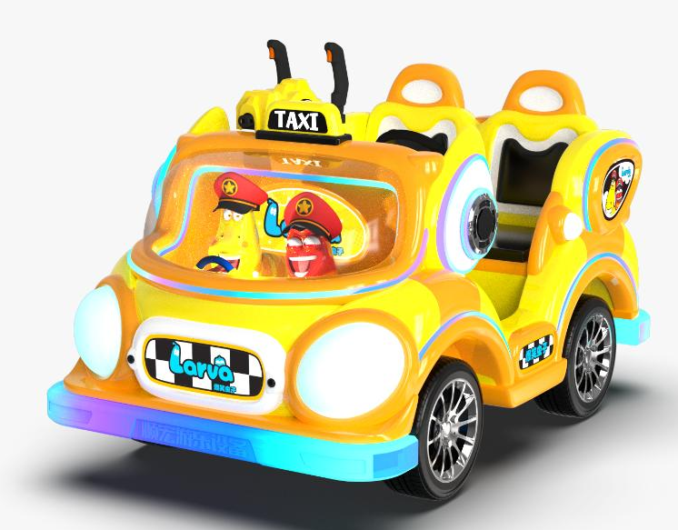 Kids' Ride-On Amusement - in operation
