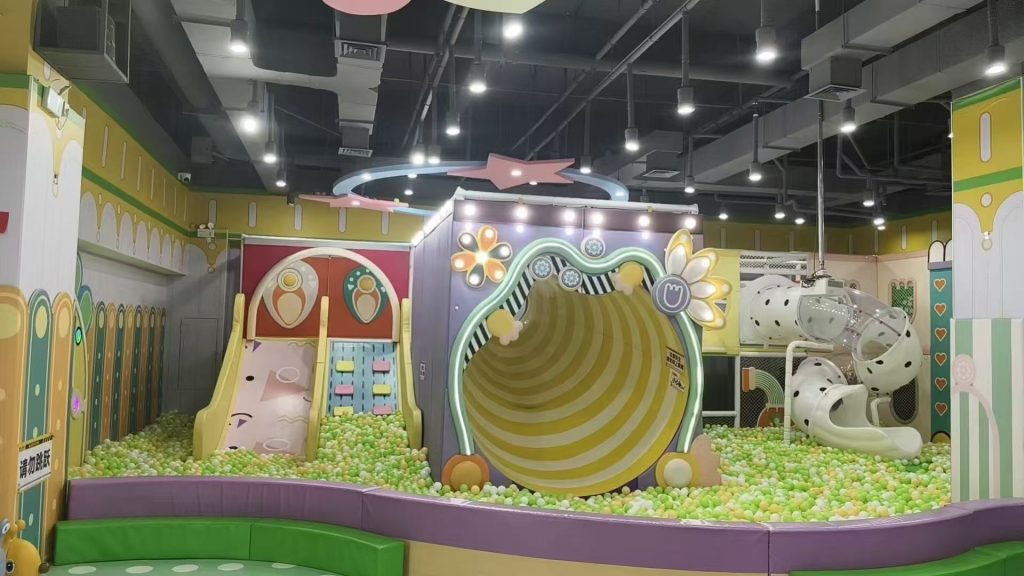 260㎡ Kids Playground - full setup overview