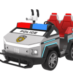 Kids Electric Fire Truck - detailed features
