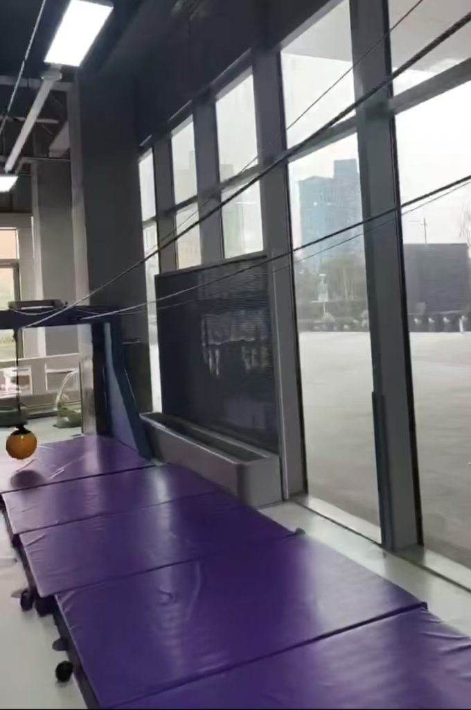 660sqm purple indoor playground safety padded runway - GO2AMUSE