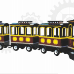 Trackless Tourist Train Series - in operation