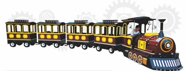 Trackless Tourist Train Series - in operation