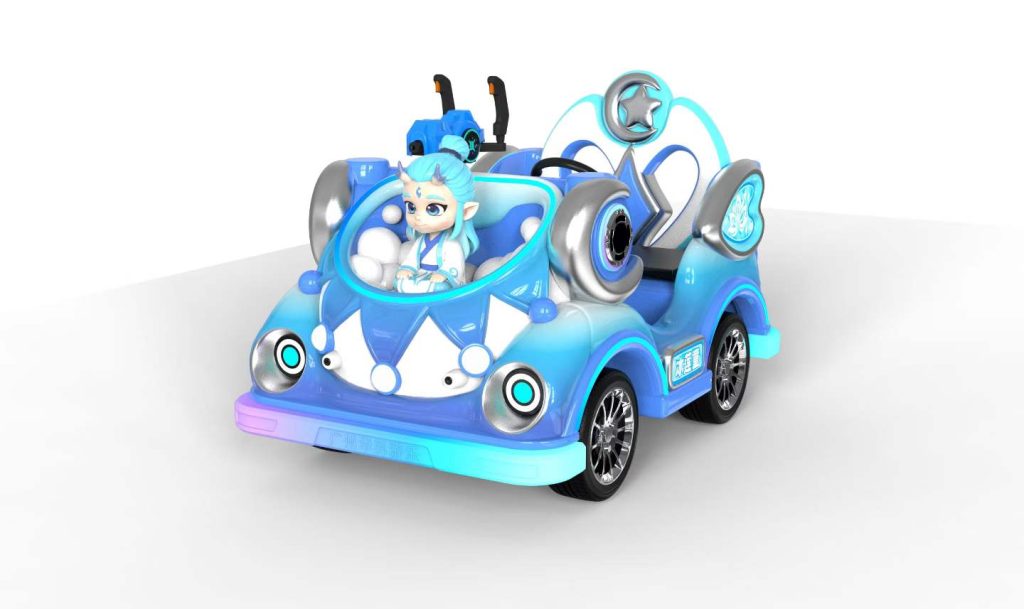 Kids' Ride-On Amusement - full setup overview