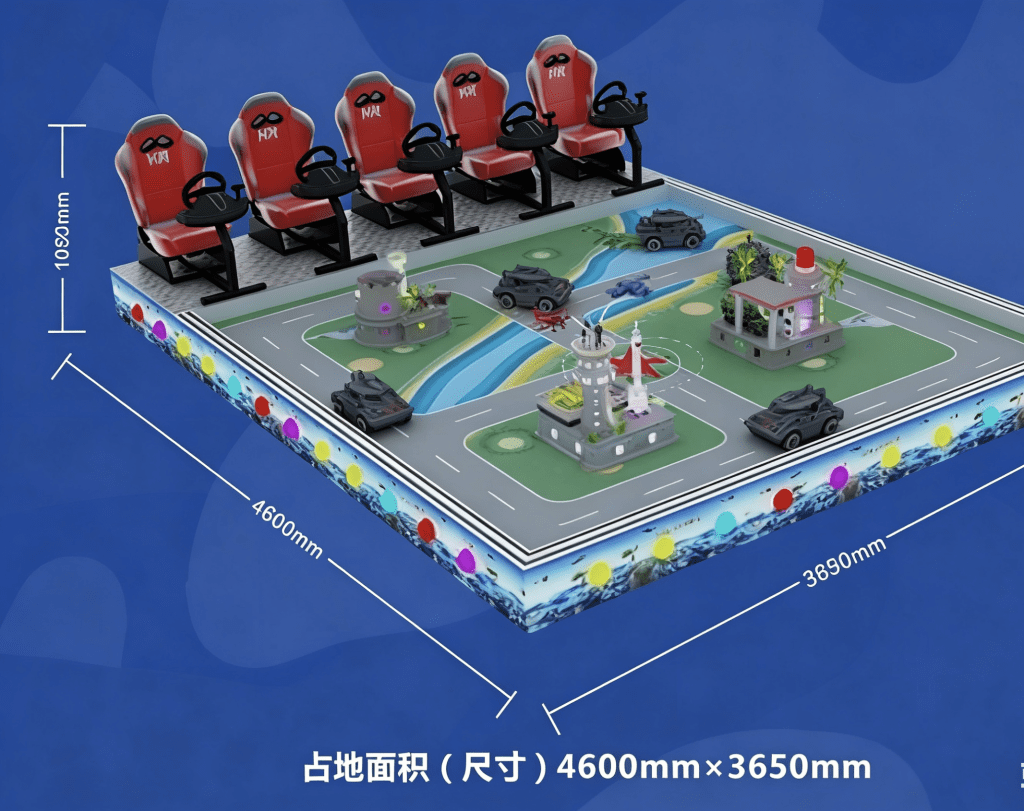 6-Player Tank Assault Flagship Edition - detailed features