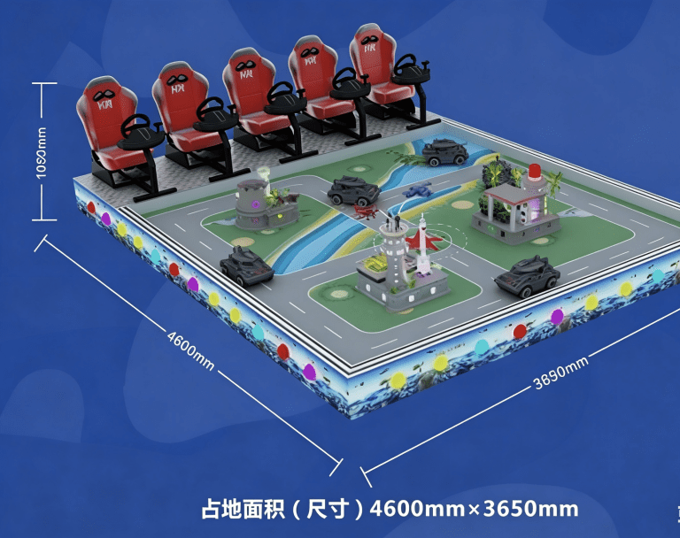 6-Player Tank Assault Flagship Edition - detailed features